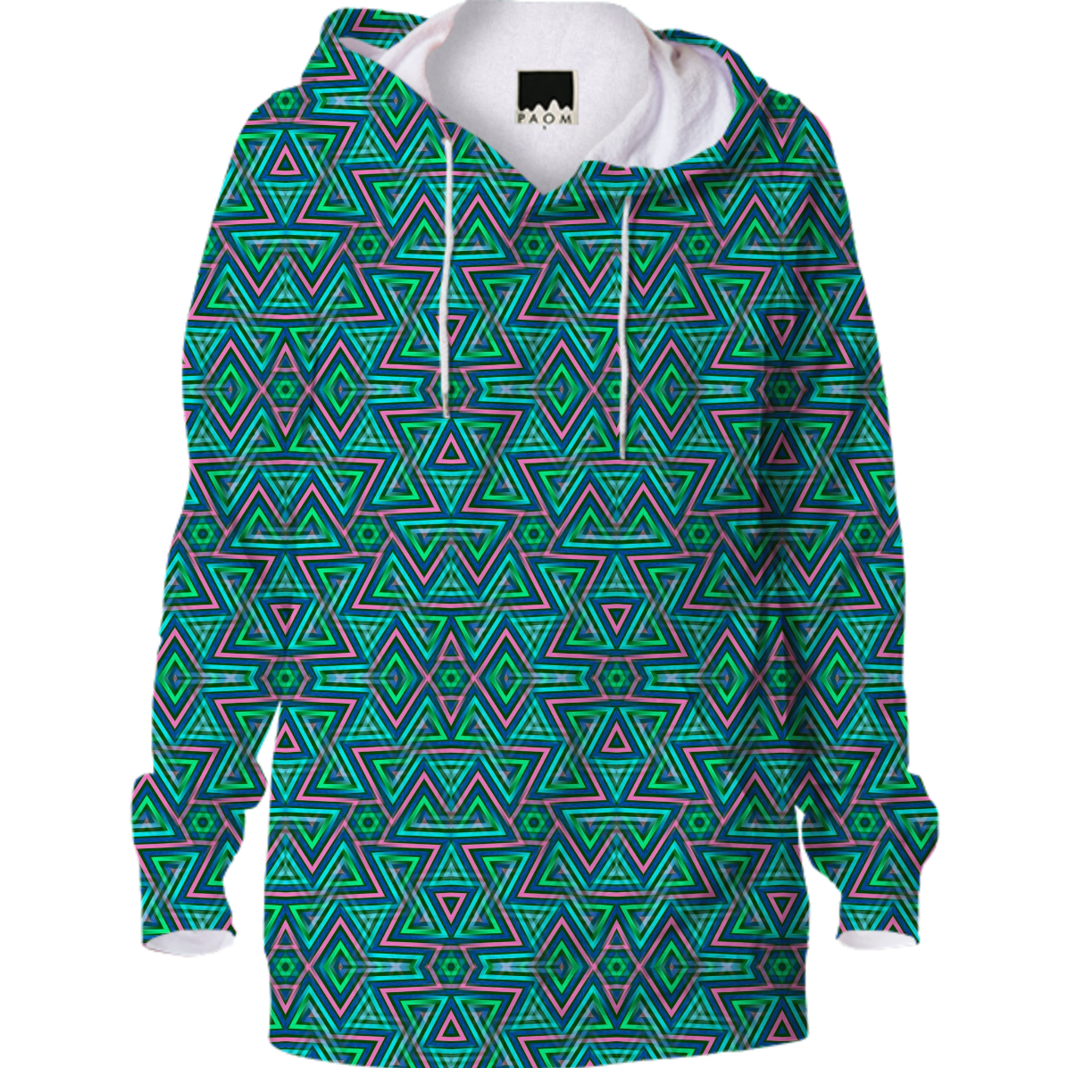 Shop Ramazi Modern Aztec Hoodie Hoodie By Webgrrl Print All Over Me   Print All Over Me 3 Hoodie 0000000p Ramazi Modern Aztec Hoodie 