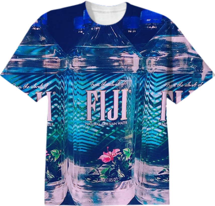 Shop FIJI WATER WHEN I WANNA DRINK Cotton Tshirt by